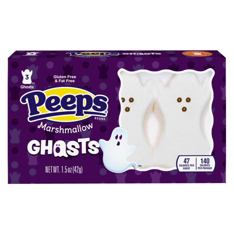 Маршмеллоу Peeps Ghost Marshmallow Halloween candy 42 г (1478718000)