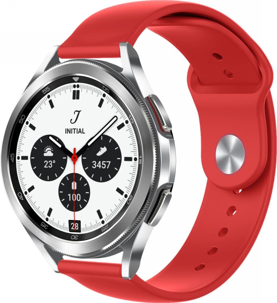Ремешок Base для Galaxy Watch 4 Classic 42 мм Red (23081)