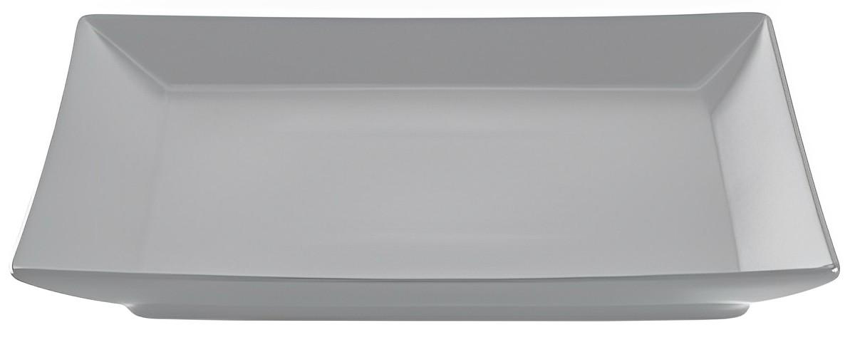 Блюдо обеденное IPEC TOKYO серое 26х26 см