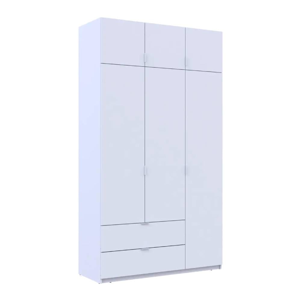 Шкаф для одежды Doros Лукас 3ДСП 135х50х240 см Белый (DRS-011652 80737800)