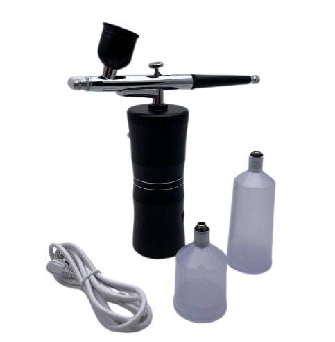 Аерограф акумуляторний Beaty Airbrush System 3 ємності для фарби