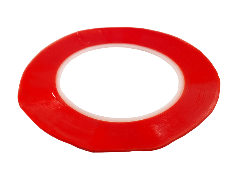 Двусторонняя клейкая лента 2 мм 25 м Прозрачный (7736)