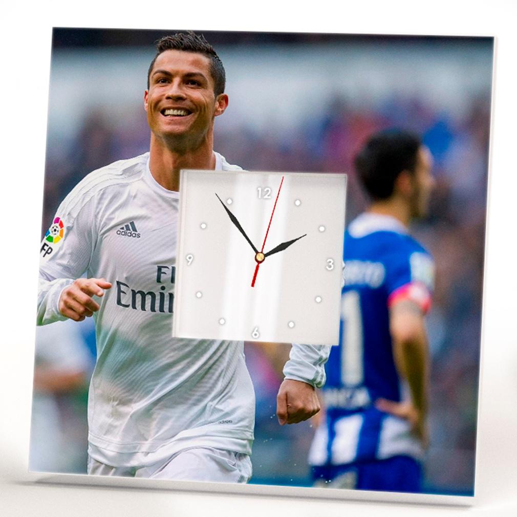 Часы с фото Криштиану Роналду 260x260 мм (C03083)