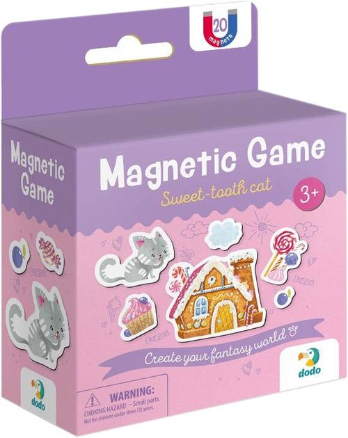 Магнітна гра DoDo Котик-ласунчик (200233)