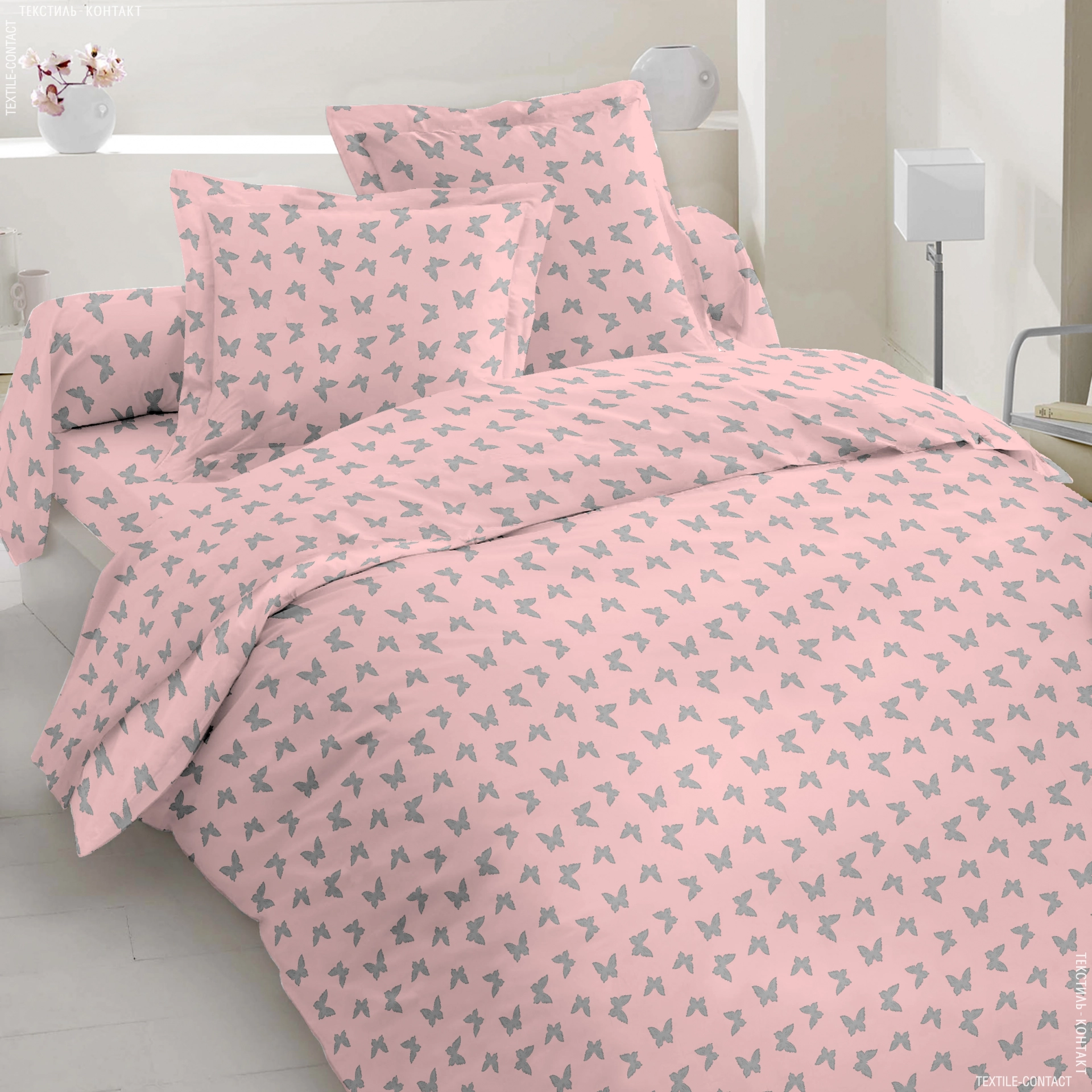 Комплект постельного белья Vital Textile Голд Люкс бязь двуспальный 180х220 см (BL2-89)