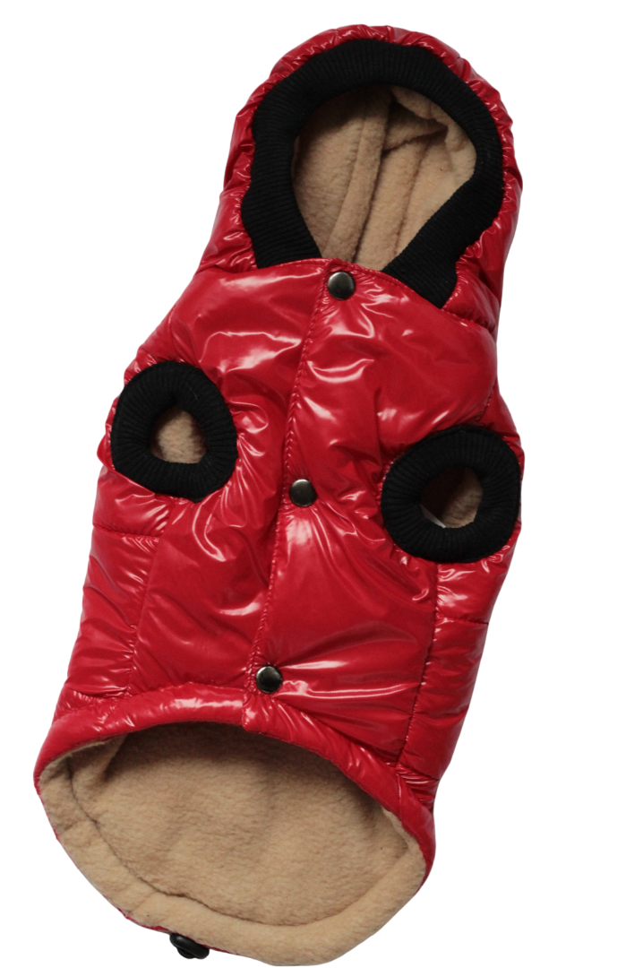 Жилет для собак G-44 лакований р. 5 Червоний (70578994)