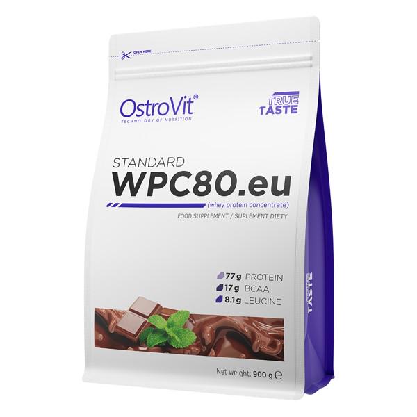 Протеин OstroVit Standard WPC80.eu 900 г Шоколад/Мята