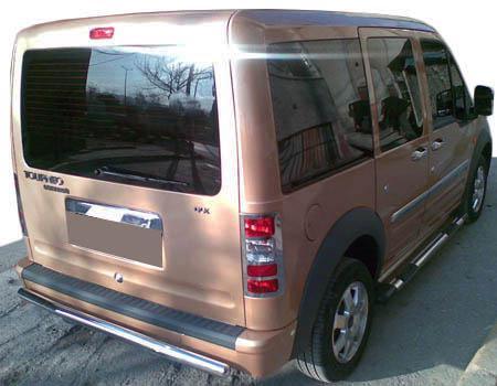 Задняя дуга AK002 CAN для Ford Connect 2006-2009 гг. нержавеющая сталь Хром