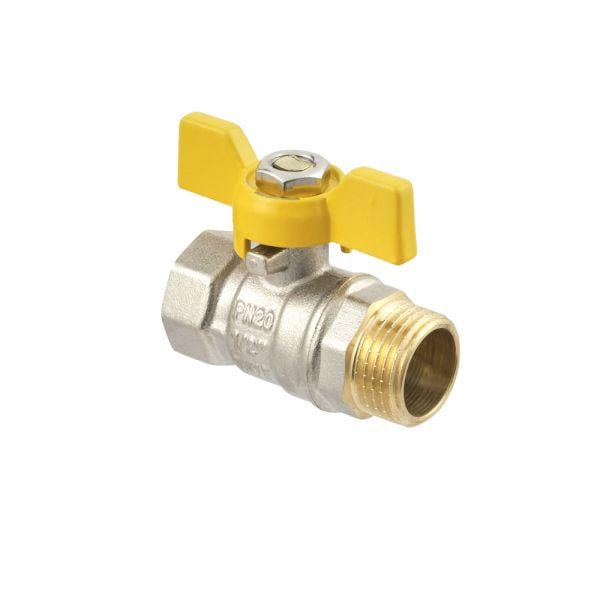Кран шаровой ЭКО EKB-11-Y PN40 ВЗ 1/2" (53327)