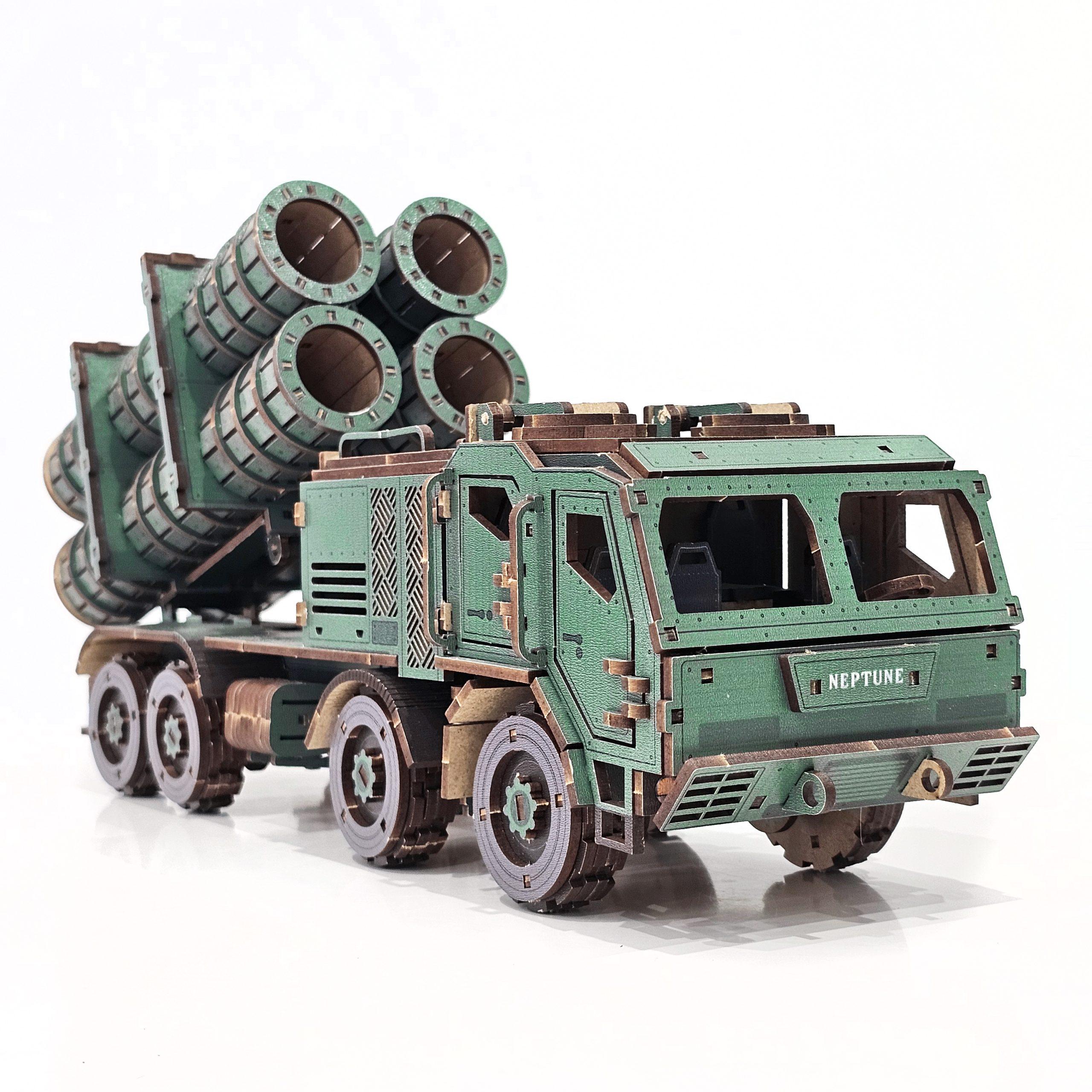 Конструктор дерев'яний THEGRAVIX Нептун (04039)