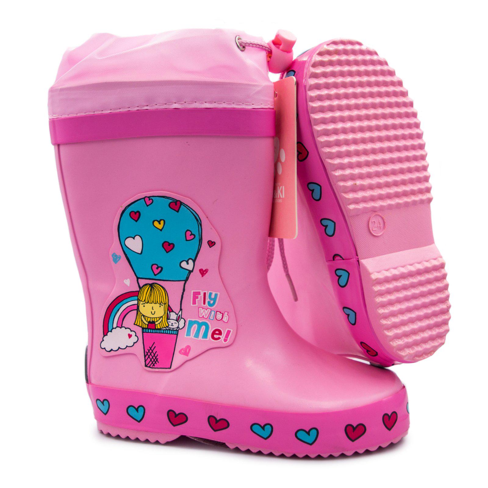 Резиновые сапоги для девочки TOM.M MV-1332 р. 22 Розовый - фото 3 Резиновые сапоги для девочки TOM.M MV-1332 р. 22 Розовый - фото 3