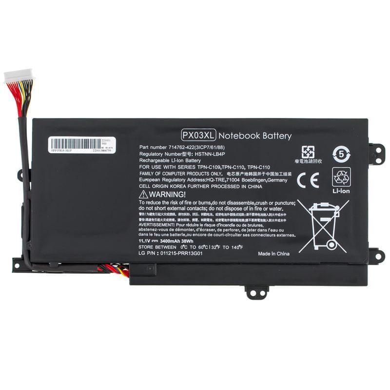 Аккумулятор для ноутбука HP Envy Touchsmart 14-K Series 3400 mAh 11,1V (120420)