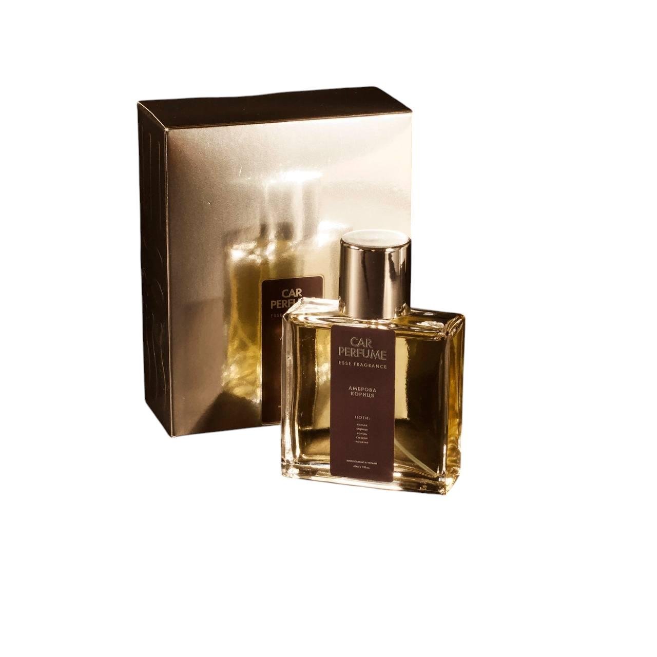 Духи для автомобиля Car Perfume Esse Амбровая кориця 60 мл