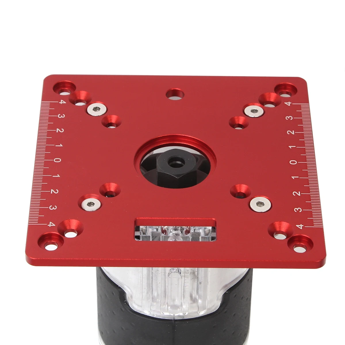 Пластина для крепления фрезера в стол алюминиевая 120х120 см Красный (ПФС-s) - фото 4 Пластина для крепления фрезера в стол алюминиевая 120х120 см Красный (ПФС-s) - фото 4