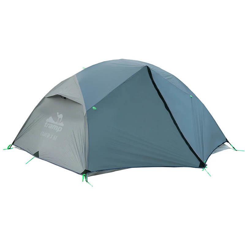 Палатка трехместная Tramp Cloud 3 Si Светло-серая (TRT-094-grey)