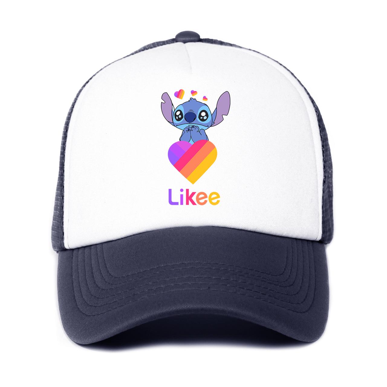 Кепка тракер дитяча Stitch Likee Темно-синій (33404-1596-NB)