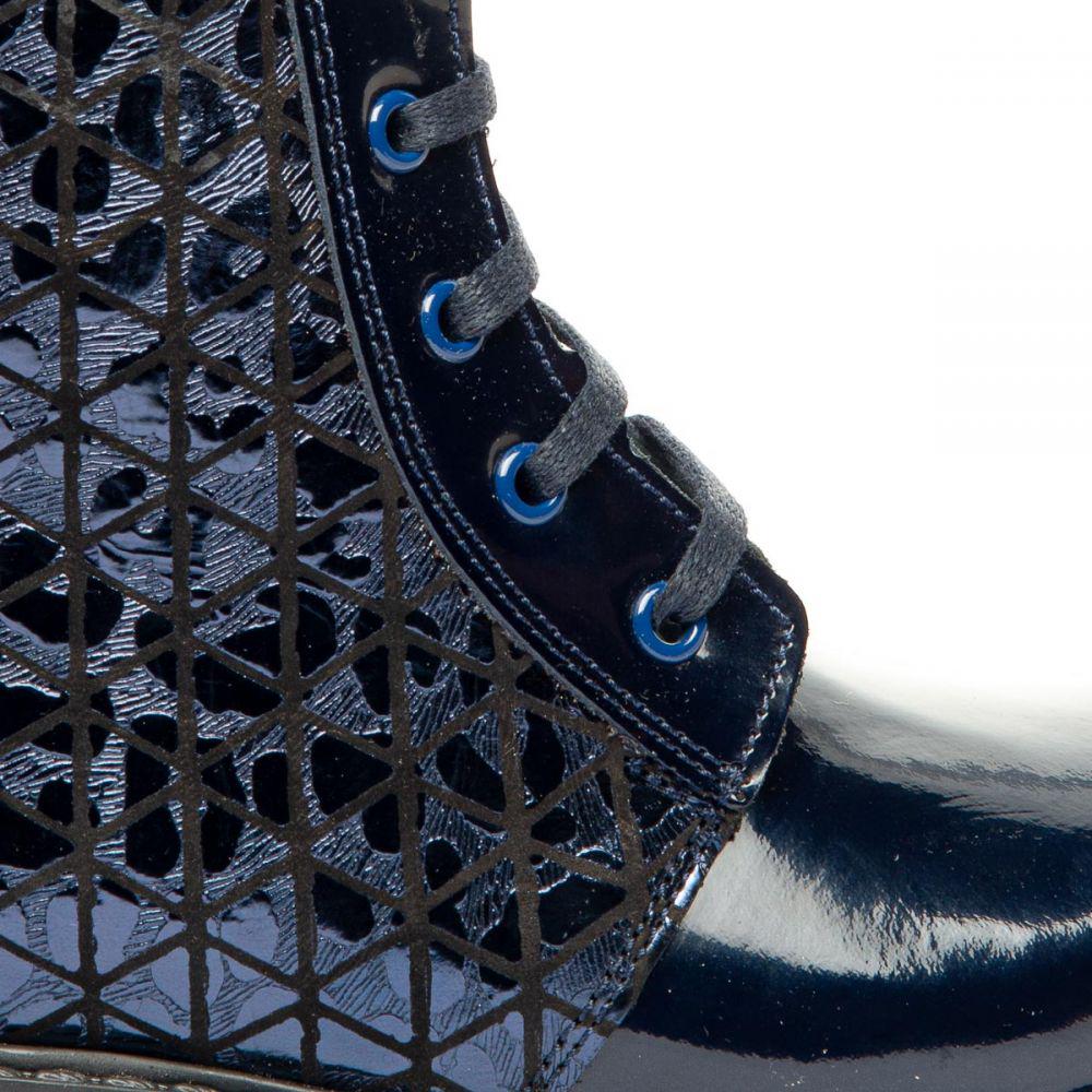 Ботинки  Theо Leo 1360 для девочек р. 31 20 см Синий - фото 4