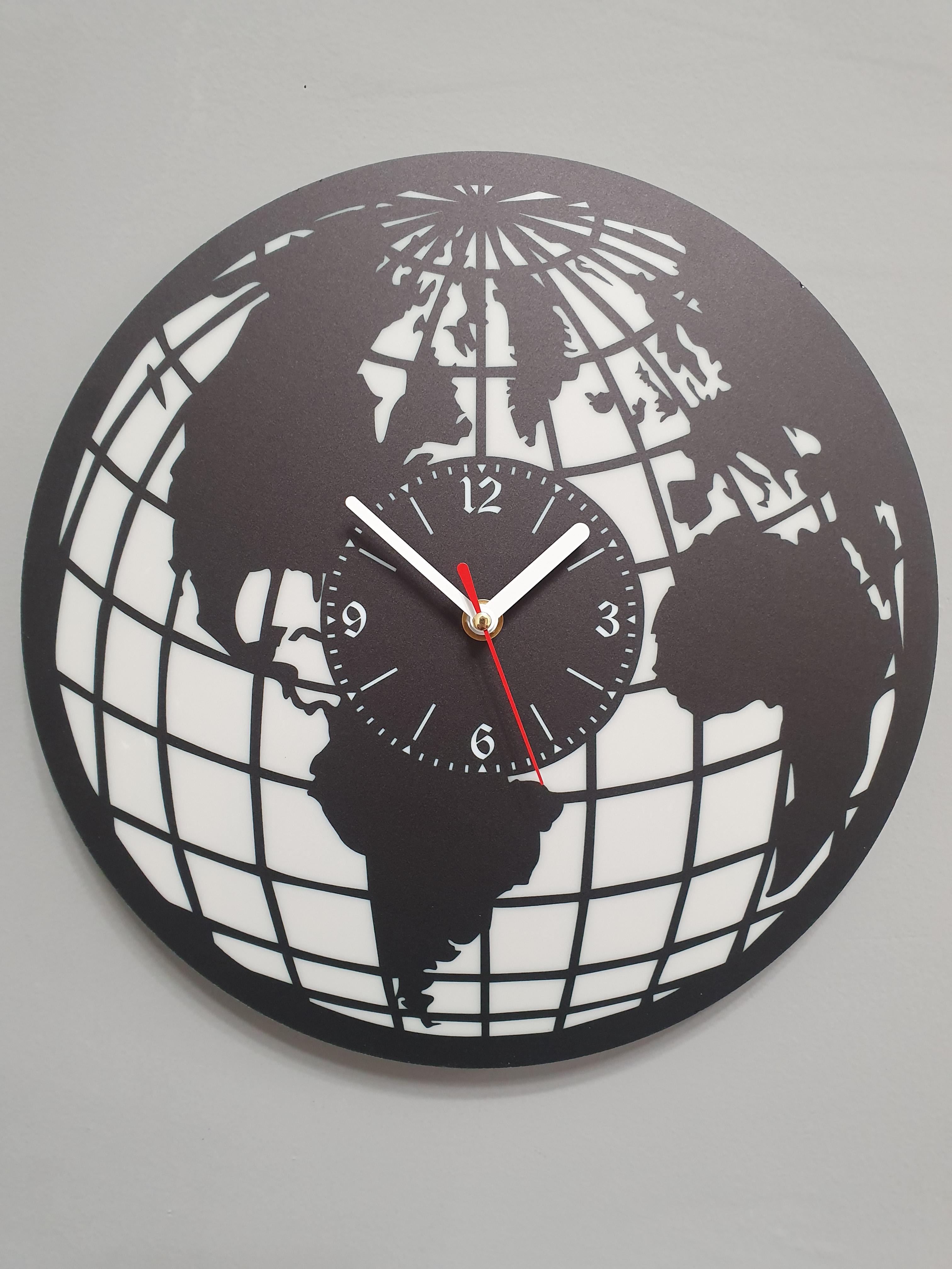 Часы настенные Карта мира (5228)