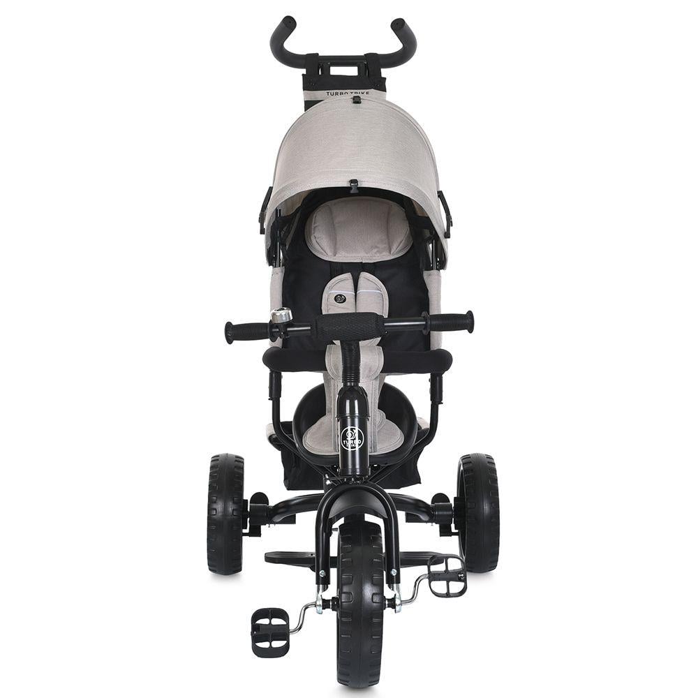 Детский велосипед трехколесный Turbo Trike MT 1005 EVA Бежевый (719453829) - фото 2 Детский велосипед трехколесный Turbo Trike MT 1005 EVA Бежевый (719453829) - фото 2