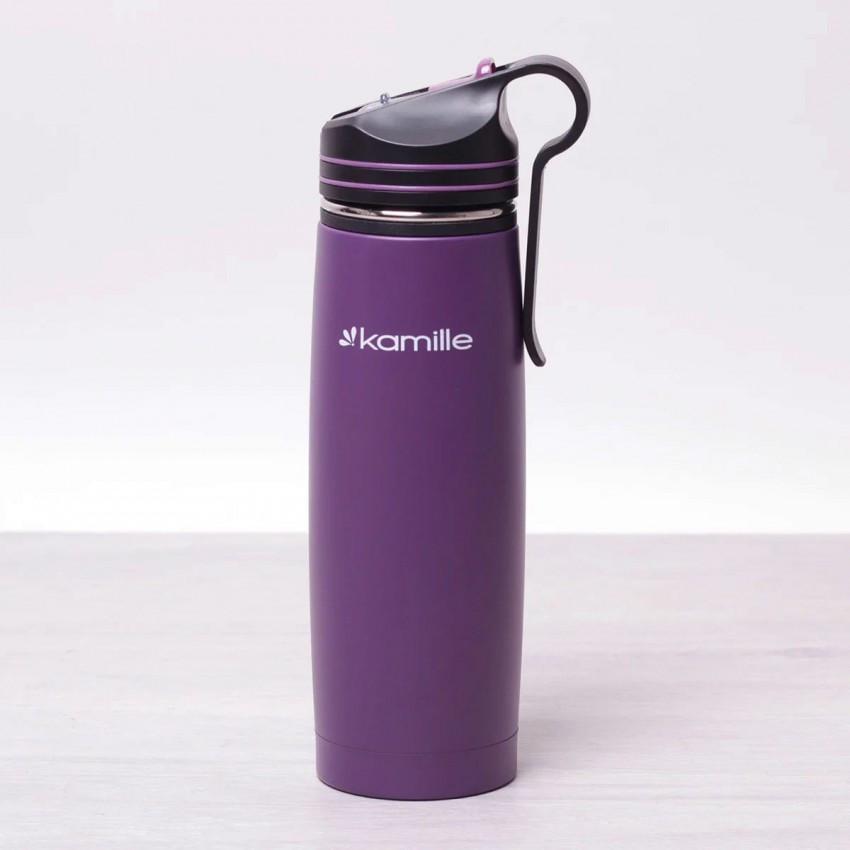 Термос Kamille КМ-2058 из нержавеющей стали 500 мл Фиолетовый (1104494546)