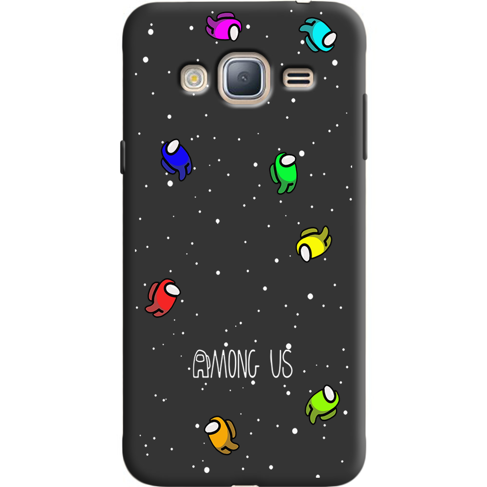 Чохол BoxFace Samsung J320 Galaxy J3 Among Us Invisible Чорний силікон (24962-bk76-36110)
