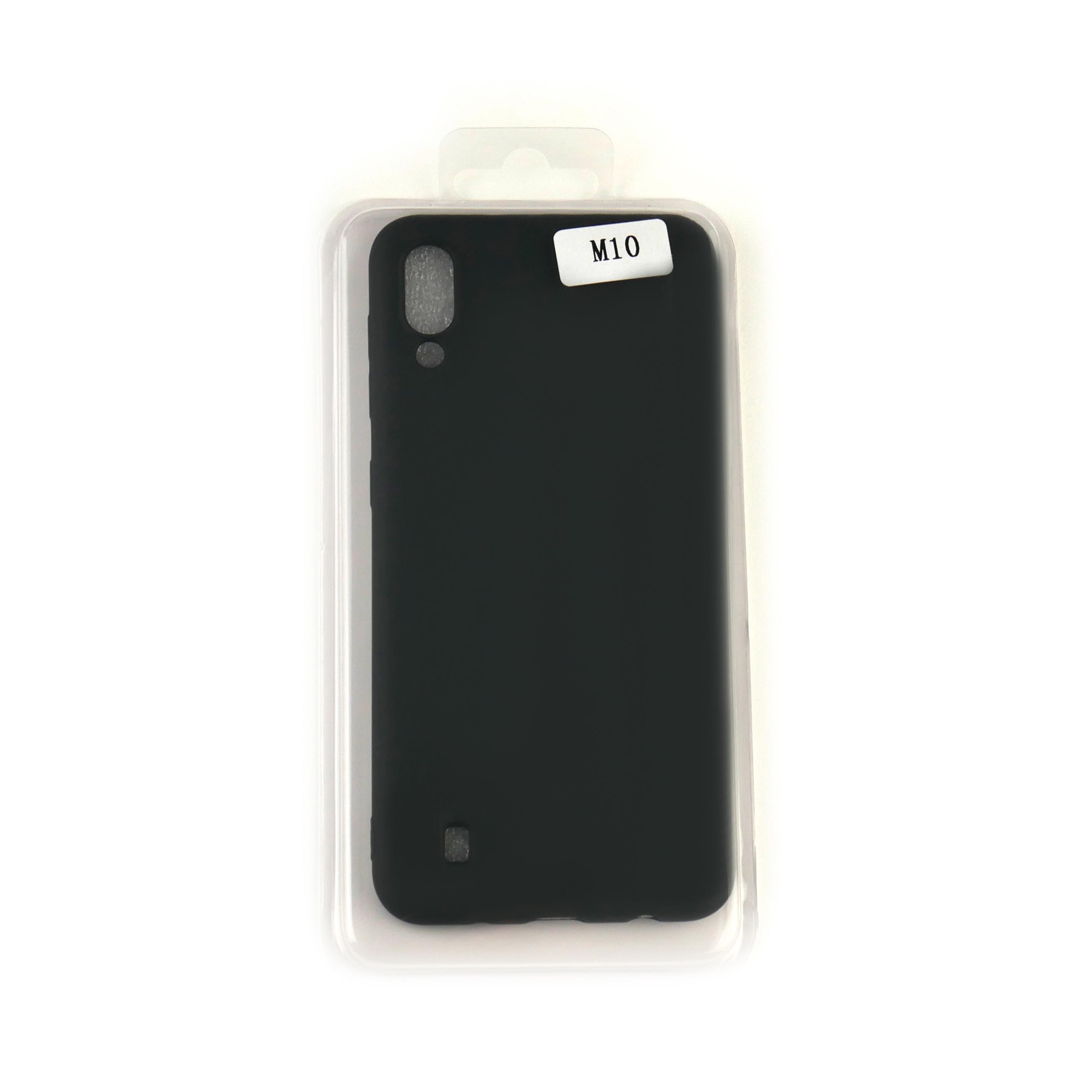 Чехол Silicone Case Full Cover Samsung M10 Черный