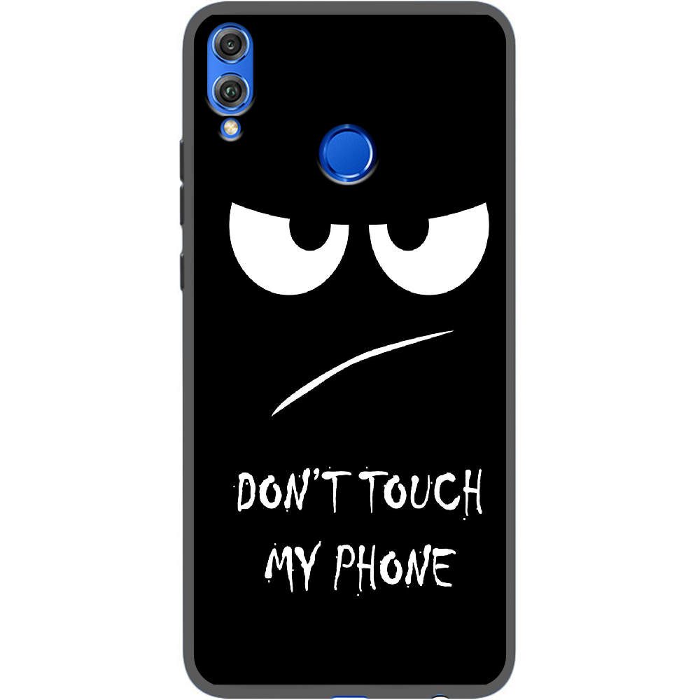 Чохол Boxface Honor 8x Don't Touch my Phone Чорний силікон (35419-up535-35500)