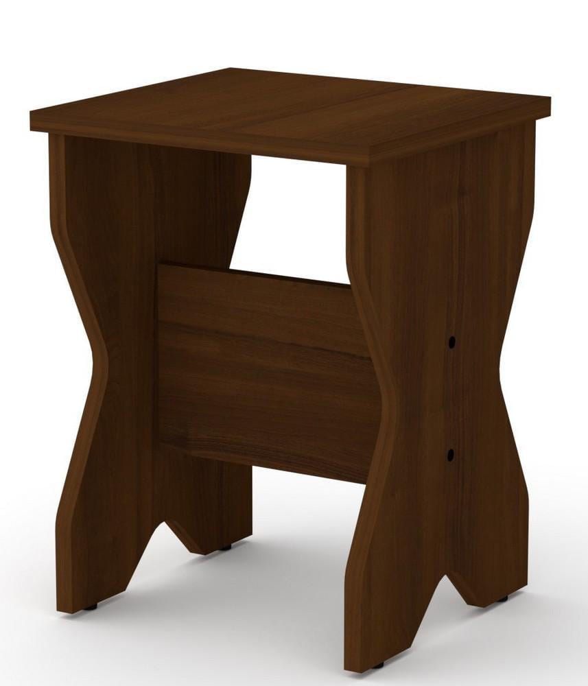 Табурет кухоний МебліКо Т-4 32х29х41 см Горіх (k-2804-6) - фото 1 Табурет кухоний МебліКо Т-4 32х29х41 см Горіх (k-2804-6) - фото 1