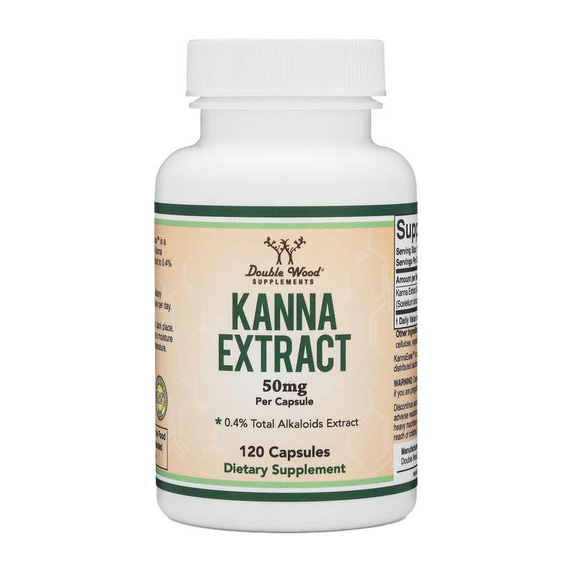 Экстракт Канна Double Wood Kanna Extract Sceletium Tortuosum 50 мг 120 капс.
