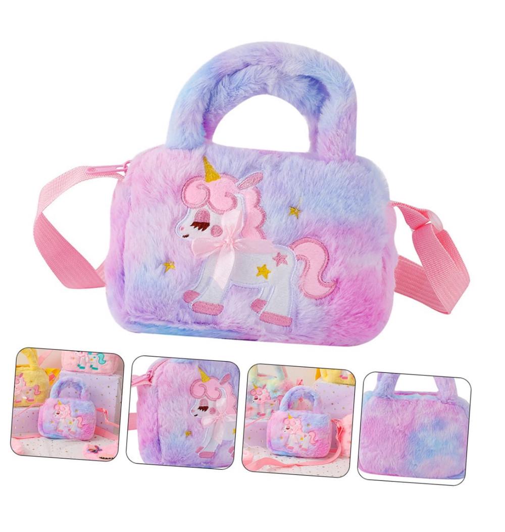 Дитяча сумочка Єдиноріг із ручками та довгим ремінцем (2764500742) - фото 2 Дитяча сумочка Єдиноріг із ручками та довгим ремінцем (2764500742) - фото 2