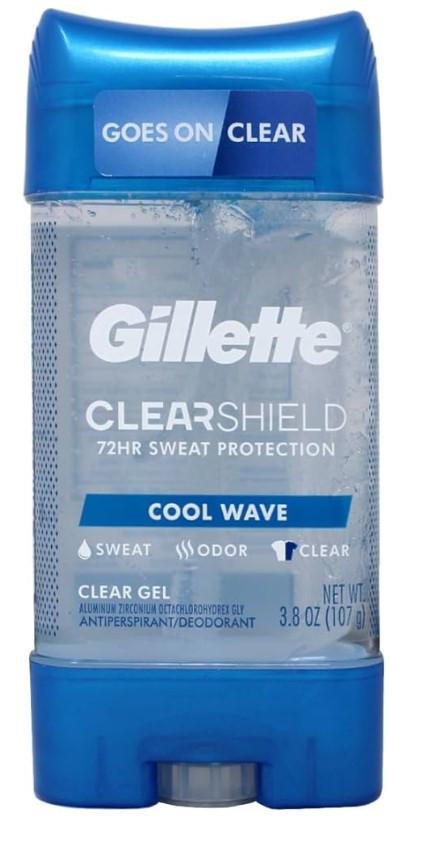 Дезодорант-антиперспірант Gillette Cool Wave Clear Gel USA 107 г (047400097728)