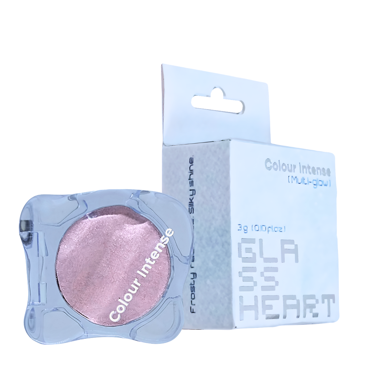 Гліммер для очей та обличчя Colour Intense Glassheart Multi-Glow 102 3 г Flurry/Рожевий