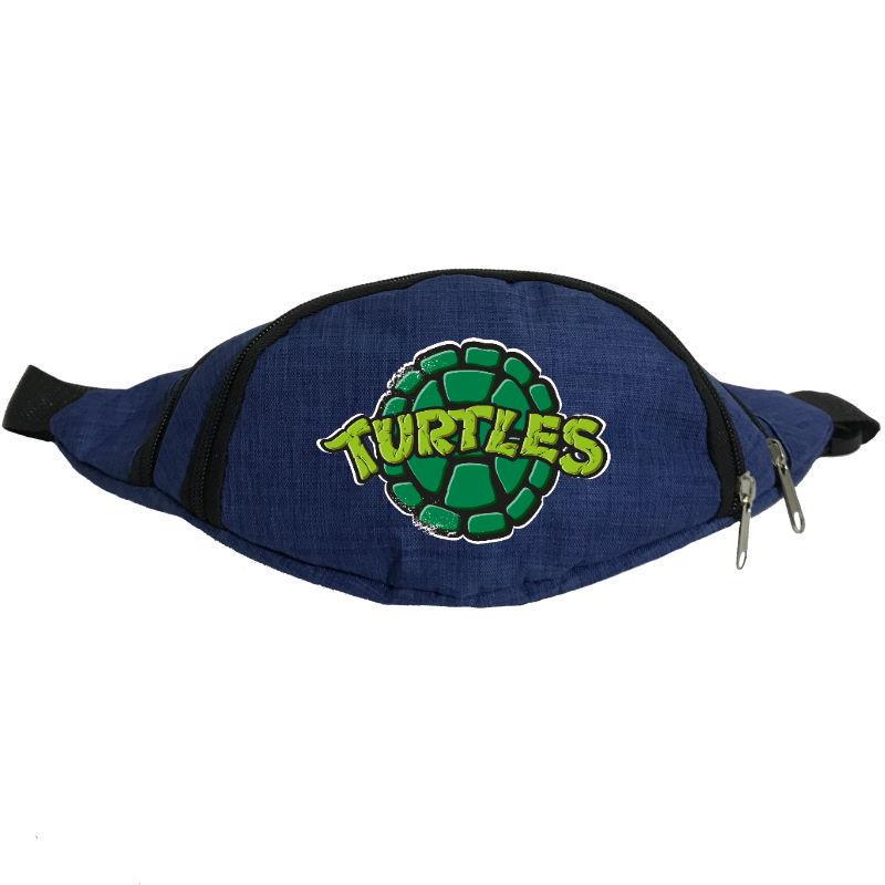 Поясная сумка-бананка Cappuchino toys Черепашки Ниндзя Turtle-008 Синий (1383868997)