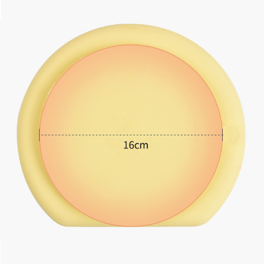 Тарелка силиконовая секционная на присоске Малиновый (893651) - фото 3
