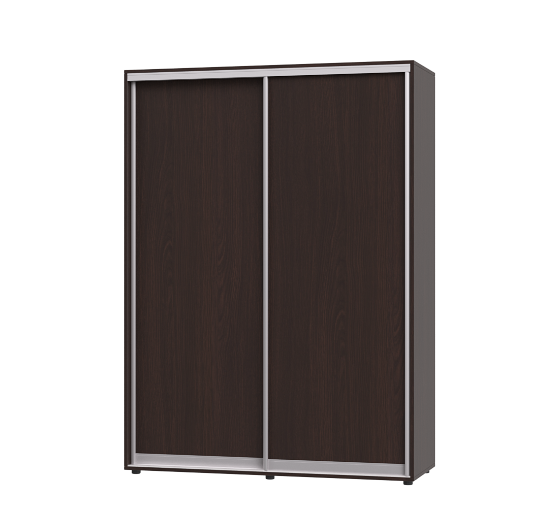 Шафа-купе з двома дверима Еверест ШК-02 160х60х220 см Венге Магія (06975)