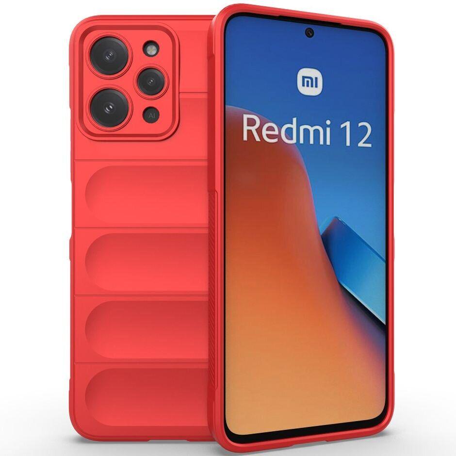 Чехол силиконовый Magic Shield для Xiaomi Redmi 12 Красный (883104_5)