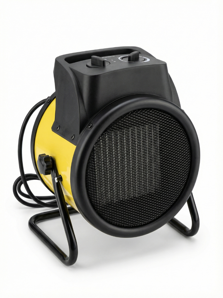 Тепловентилятор 2 кВт 3 режима Желтый/Черный (7868431546)