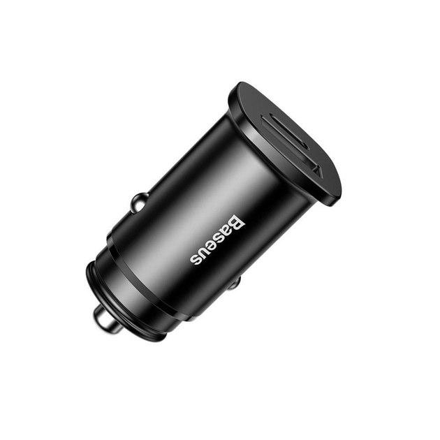 Зарядное устройство для телефона в автомобиль Baseus PPS Car Charger 30W PD3.0 QC4.0+ Black (CCALL-AS01) - фото 3 Зарядное устройство для телефона в автомобиль Baseus PPS Car Charger 30W PD3.0 QC4.0+ Black (CCALL-AS01) - фото 3