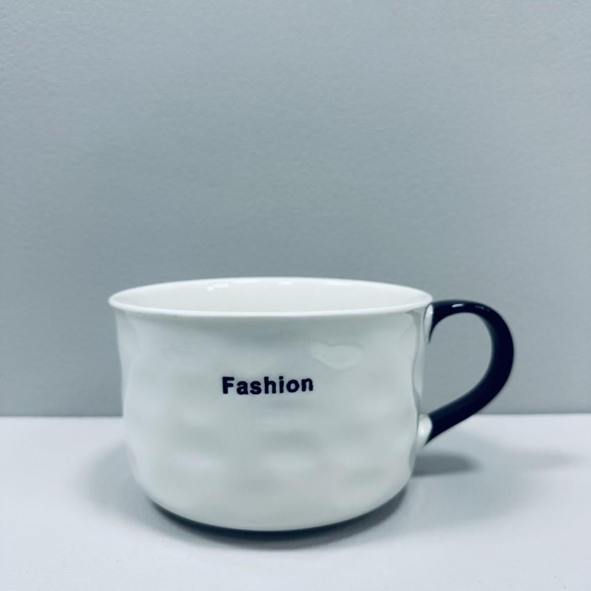 Чашка фарфоровая A-Plus Fashion 3355 800 мл Белый