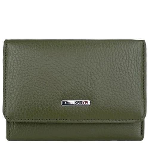 Кошелек женский из натуральной кожи Karya 2018-084 Оливковый (2448664071) Кошелек женский из натуральной кожи Karya 2018-084 Оливковый (2448664071)