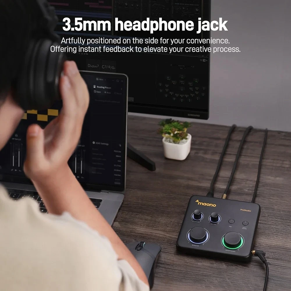 Звуковая карта Maono PS22 Lite USB для ПК (136131) - фото 10 Звуковая карта Maono PS22 Lite USB для ПК (136131) - фото 10