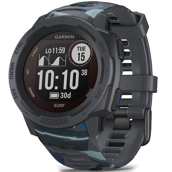 Смарт-часы Garmin Instinct Solar Surf Edition Pipeline (010-02293-07/17)