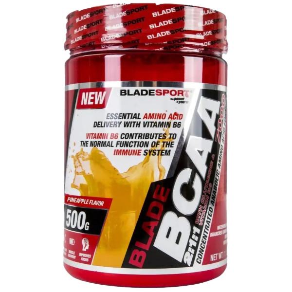 Аминокислота BCAA для спорта Blade Sport BCAA 7000 Pineapple 500 г 37 порций (000023332)