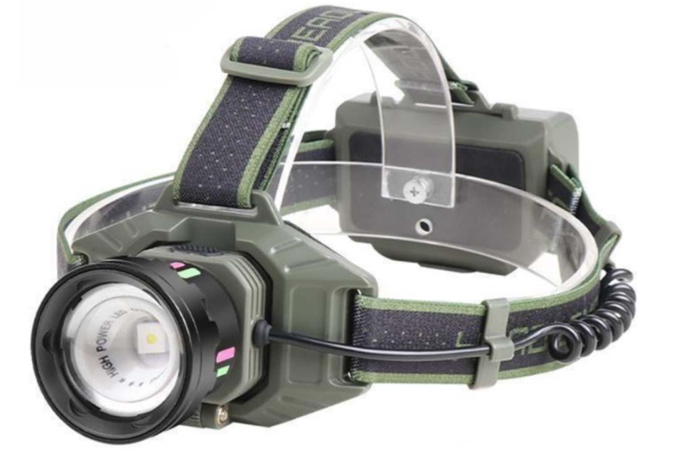 Фонарь налобный 8098-TG 2x18650