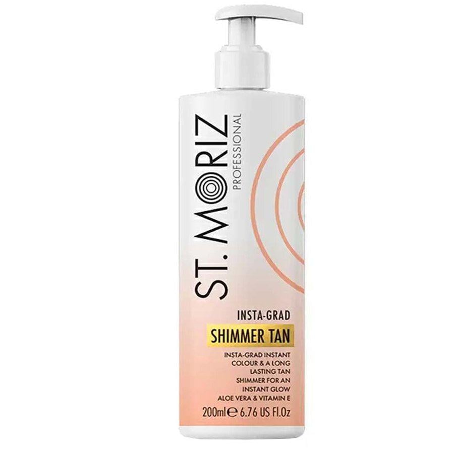 Засіб для легкої засмаги з ефектом шимеру St.Moriz Professional Insta-Grad Shimmer Tan 200 мл