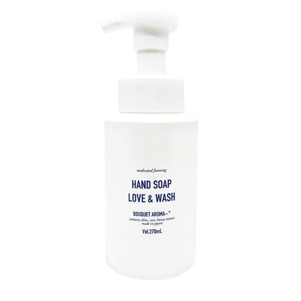 Мило-пінка для рук Pelican Medicated Foaming Hand Soap LOVE&WASH антибактеріальне 270 мл (32308629) - фото 3