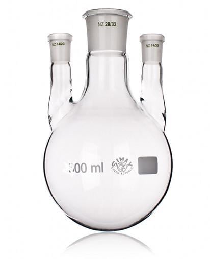 Колба лабораторна Simax Т.С. 3-х горла 6000 мл (1445440419)