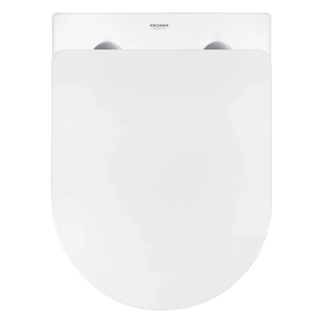 Унитаз подвесной Kroner Harz WHI483632 TORNADO безободочный с сиденьем Slim Duroplast 320х365 мм Белый (KE523629WHIR) - фото 9 Унитаз подвесной Kroner Harz WHI483632 TORNADO безободочный с сиденьем Slim Duroplast 320х365 мм Белый (KE523629WHIR) - фото 9