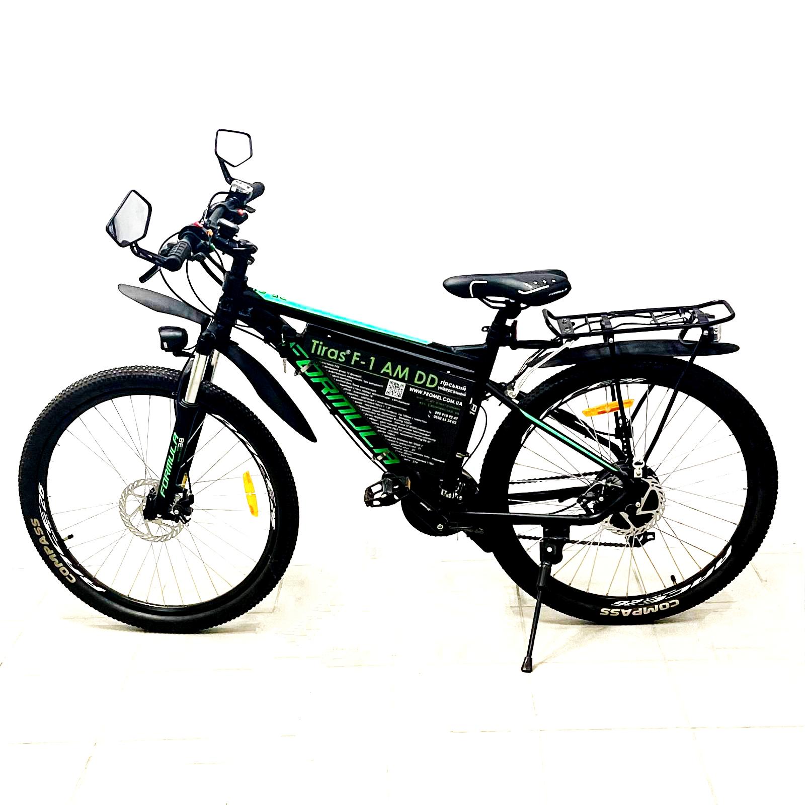 Електровелосипед TIRAS Boston Swing F-1 AM DD 36V/500W 20 Ah 26" (25500137)