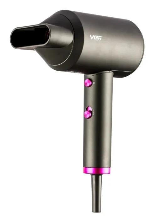 Фен VGR V-400 для сушіння й укладання волосся з насадкою 2000 Вт
